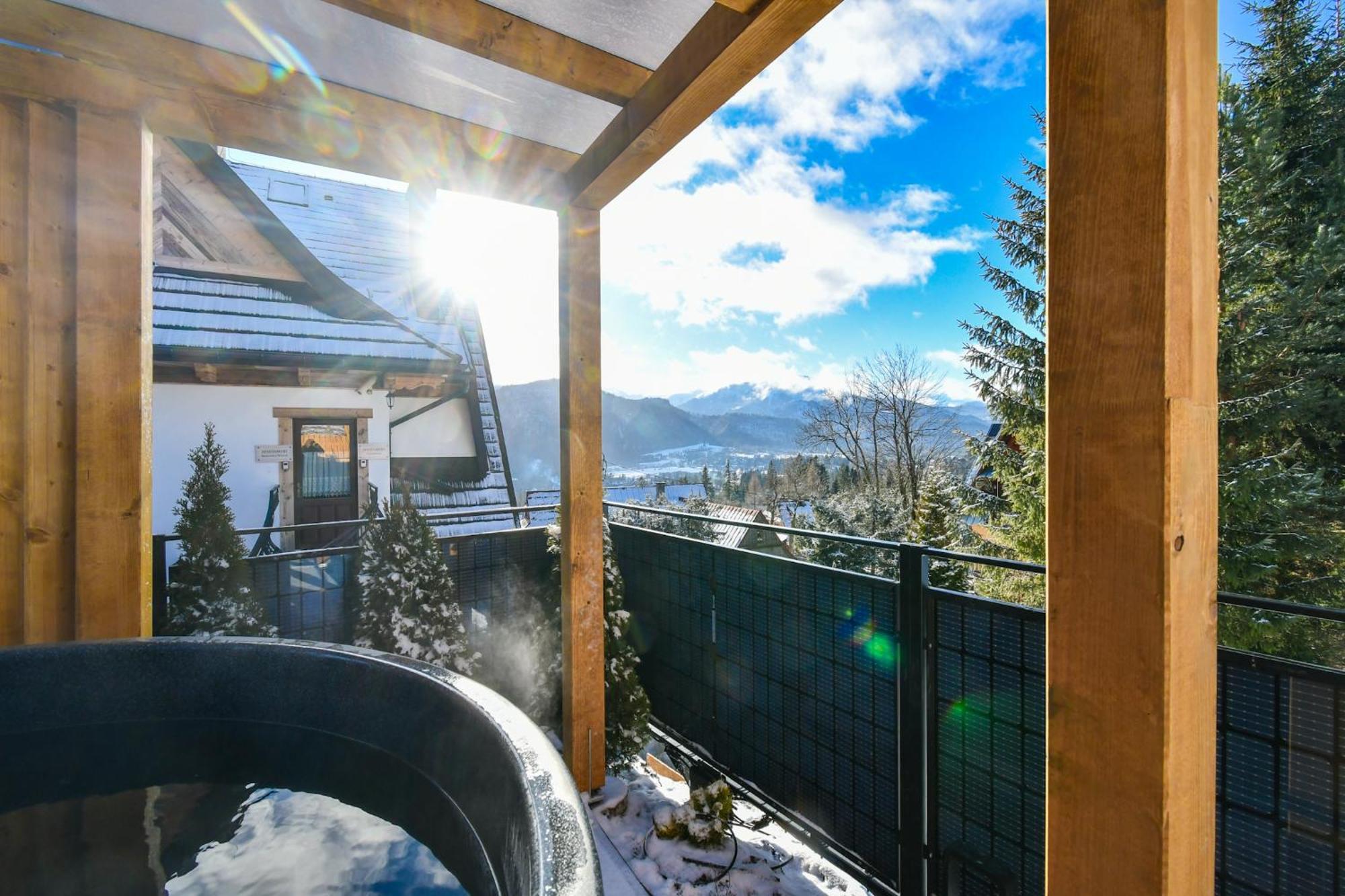 Salamandra Spa Jacuzzi, Sauny, Teznia, Panorama Tatr Косцелиско Экстерьер фото